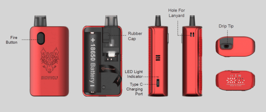 Snowwolf afeng 22w pod system snowwolf afeng pod system $7. 99 (usa)