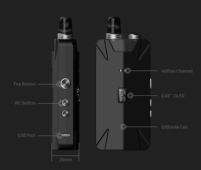 Thunderhead creations tauren x pod system kit thunderhead creations tauren x pod kit $31. 70