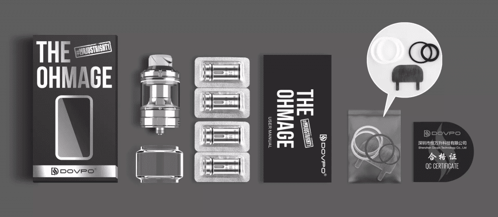 Dovpo ohmage tank packaging dovpo ohmage sub ohm tank $22. 99