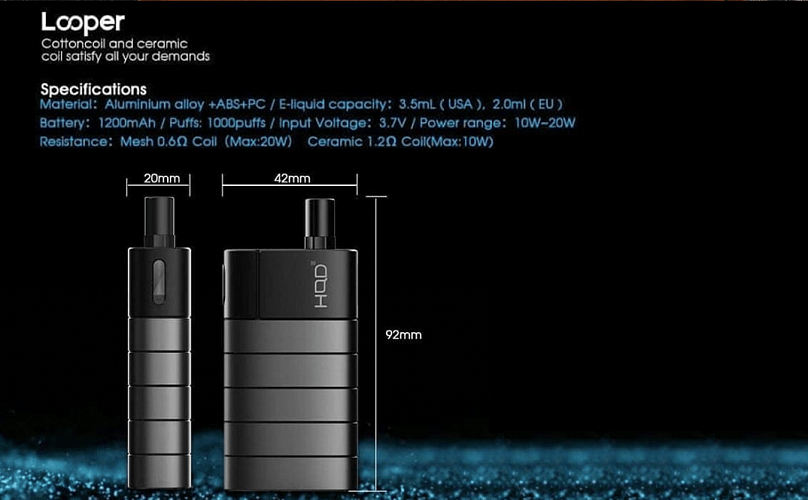 Hqd looper pod kit hqd looper aio kit $11. 17 (usa)