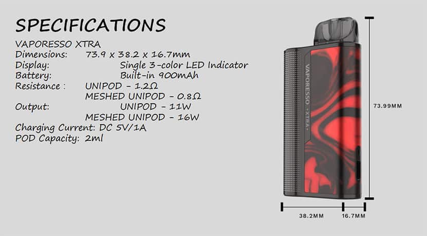 Vaporesso xtra pod system vaporesso xtra pod system kit $10. 99 (usa)