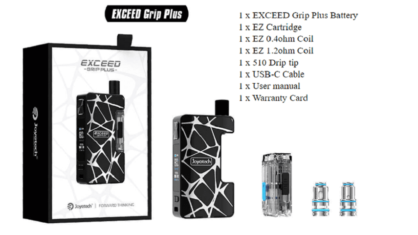 Joyetech exceed grip plus pod system joyetech exceed grip plus pod system kit $23. 99