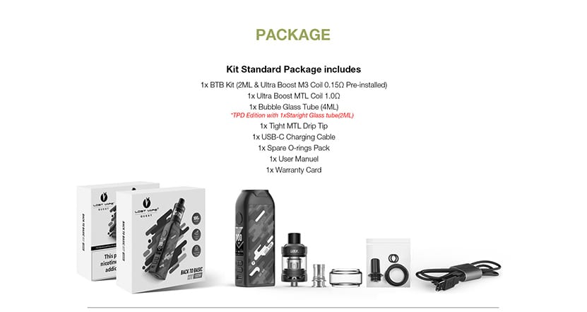 Lost vape btb 100w starter kit lost vape btb kit $35. 81 (usa)