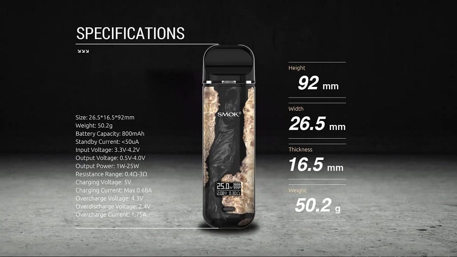 Smok novo x pod kit smok novo x pod system $18. 99 (usa)