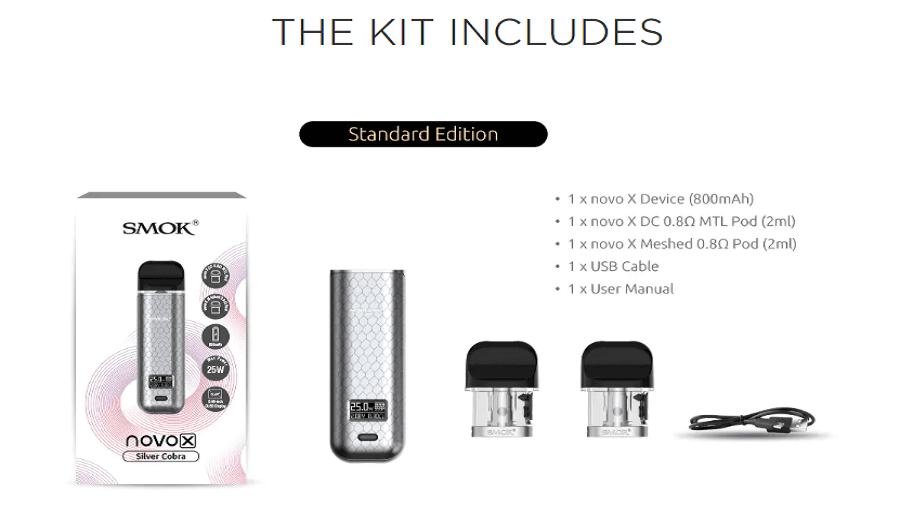 Smok novo x pod system kit smok novo x pod system $18. 99 (usa)