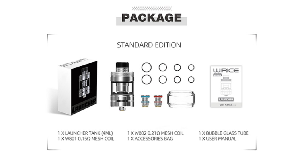 Wirice launcher sub ohm tank wirice launcher tank $14. 40 (usa)