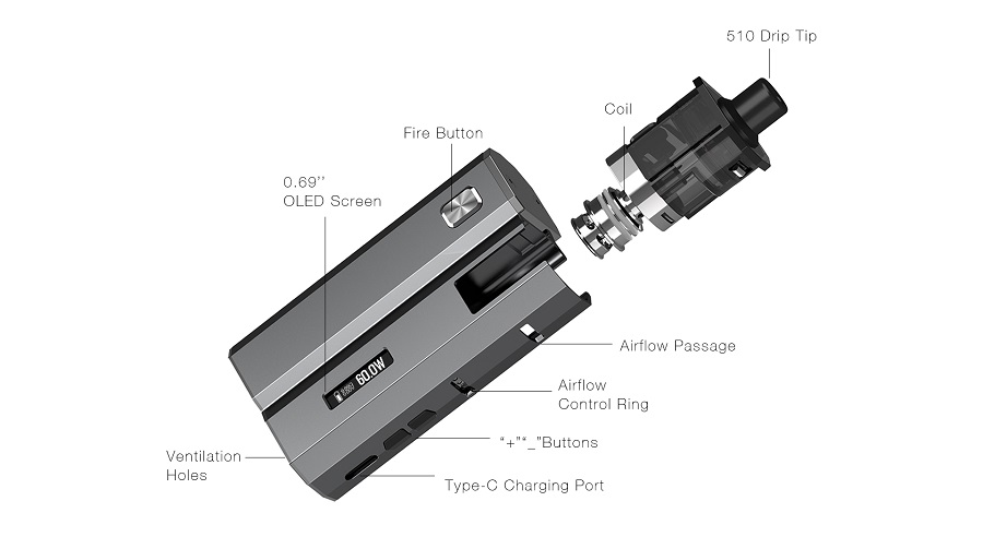 Aspire nautilus prime pod mod aspire nautilus prime pod system kit $33. 14 (usa)