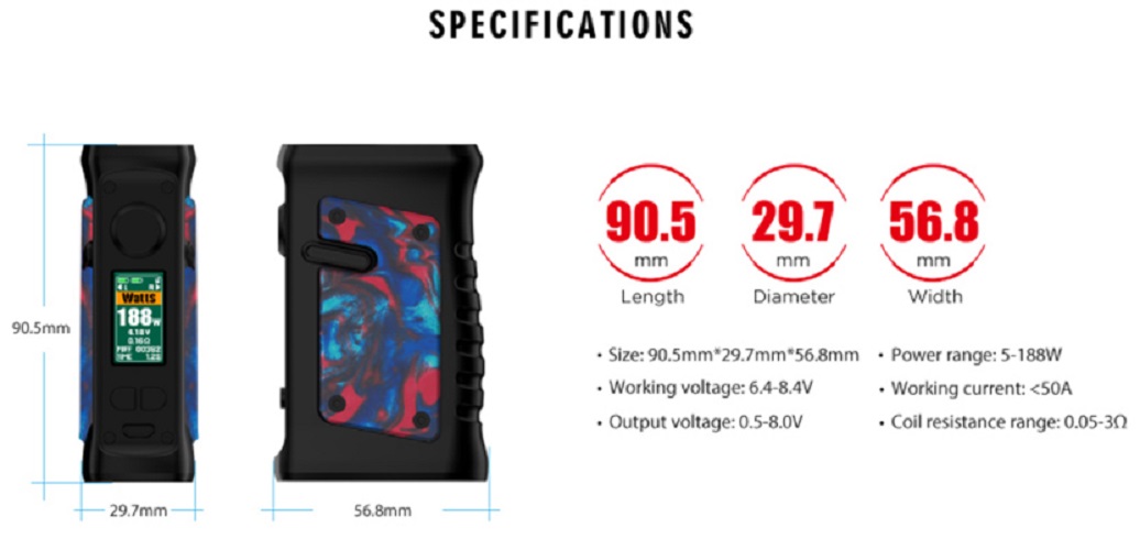 Vandy vape jackaroo dual box mod vandy vape jackaroo dual mod $49. 99