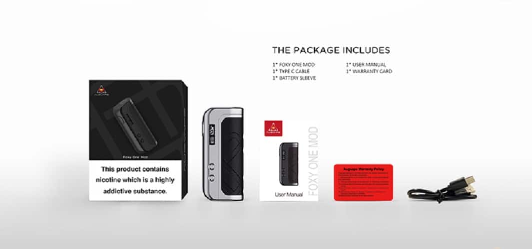 Augvape foxy one vape mod augvape foxy one mod $41. 36 (usa)