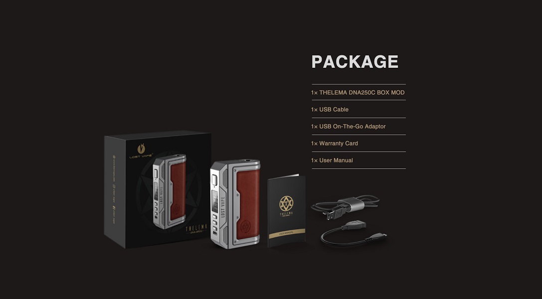 Lost vape thelema dna250c box mod lost vape thelema dna250c mod $119. 25 (usa)