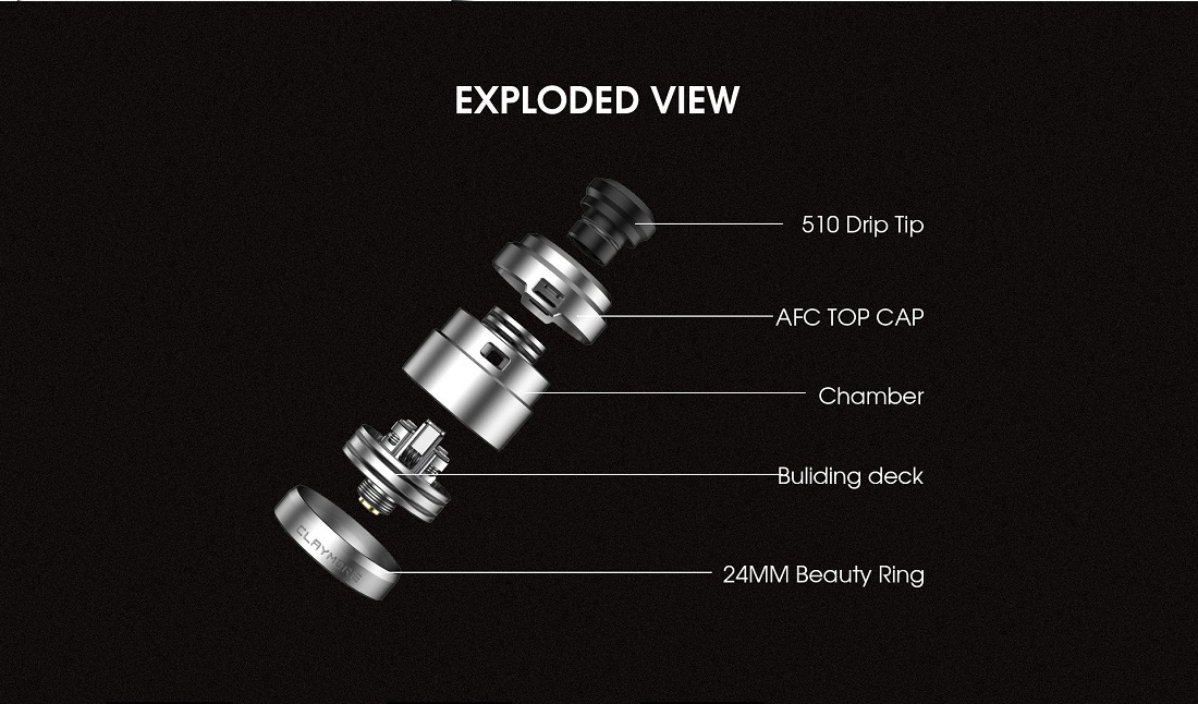 Yachtvape claymore rda 22mm yachtvape claymore rda $20. 00 (usa)