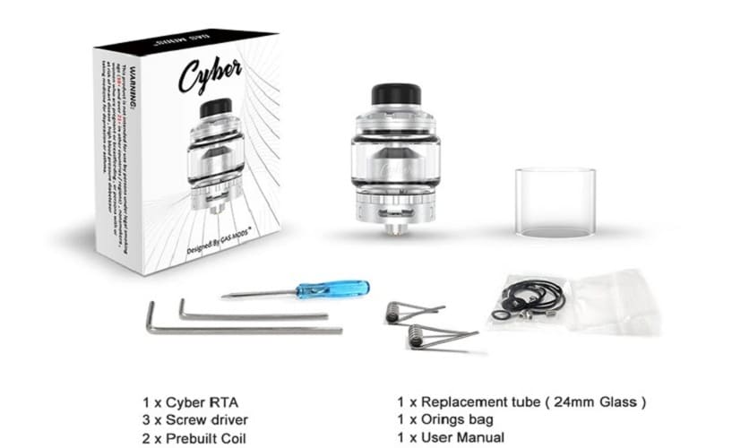 Gas mods cyber gas mods cyber rta $21. 99