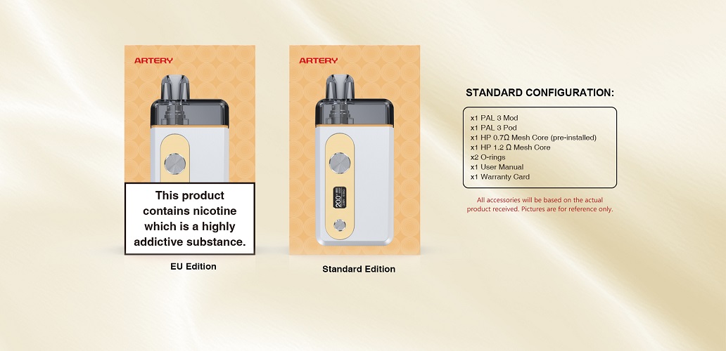 Artery pal 3 pod kit artery pal 3 pod system $16. 49