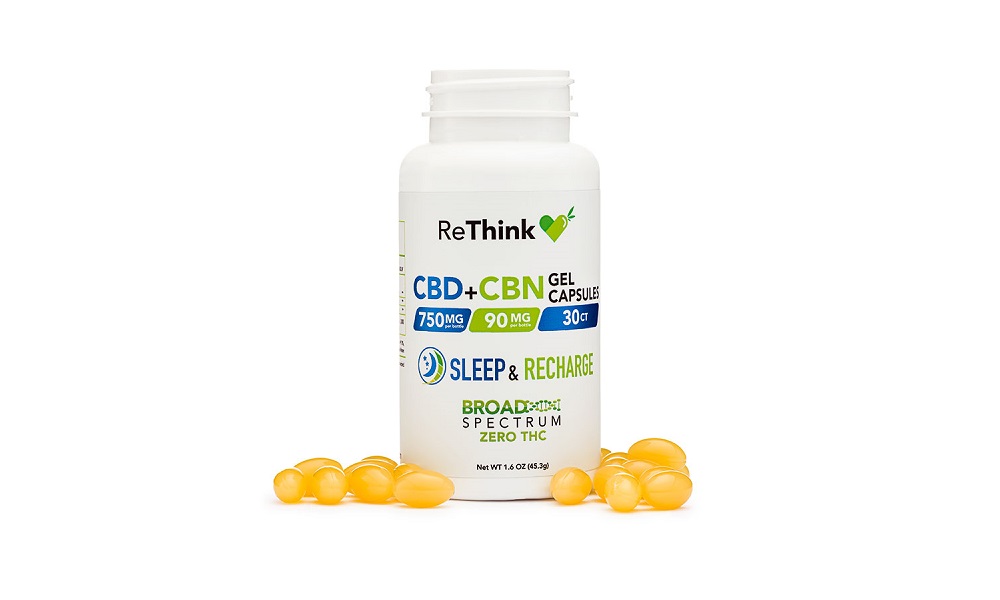 Cbd rethink 750mg gel capsules rethink cbd gel capsules 750mg $55. 99 + fs