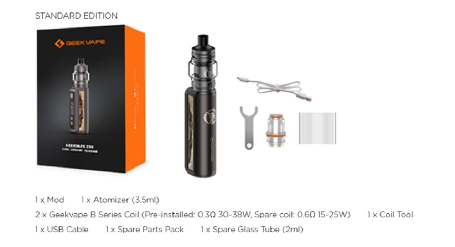 Geekvape z50 starter kit geekvape z50 50w mod $25. 49 | kit $41. 49