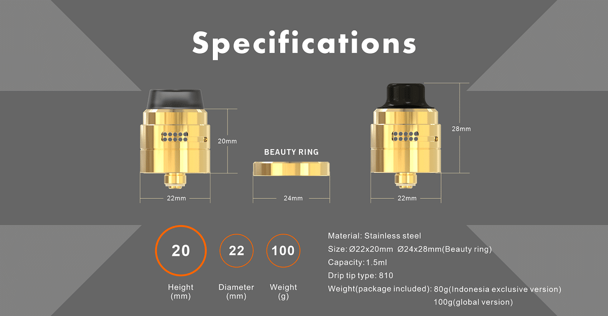 Damn vape nitrous bf rda damn vape nitrous rda $29. 99 (usa)