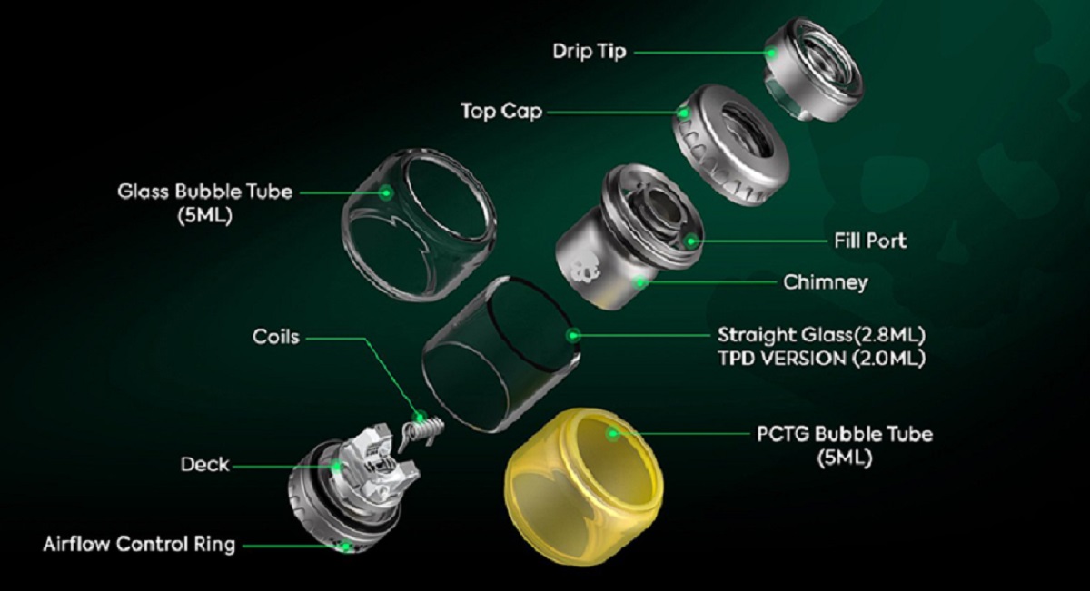 Dovpo blotto single coil 23mm rta 1 dovpo blotto single coil rta $23. 10