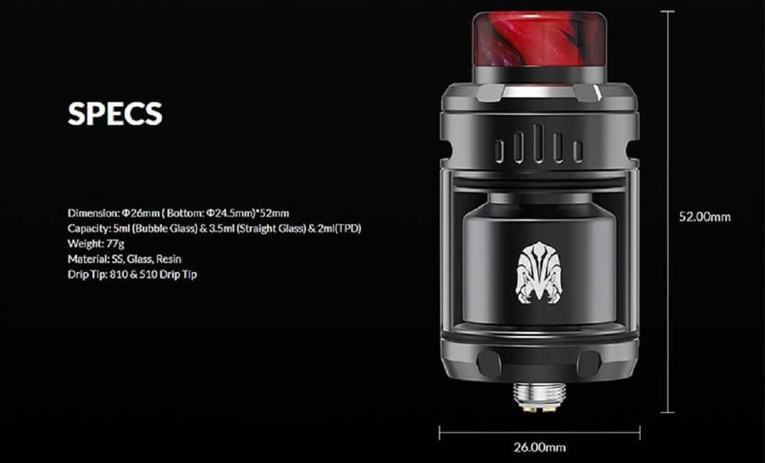Oxva arbiter 2 rta 26mm oxva arbiter 2 rta $19. 61
