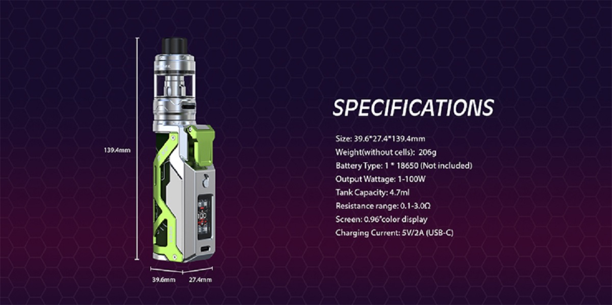Wismec reuleaux rx g starter kit wismec reuleaux rx g mod $32. 99 | 100w kit $49. 99