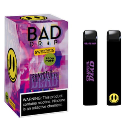 Bad drip synthetic nicotine disposable vape bad drip synthetic nicotine disposable vape $7. 20 (usa)
