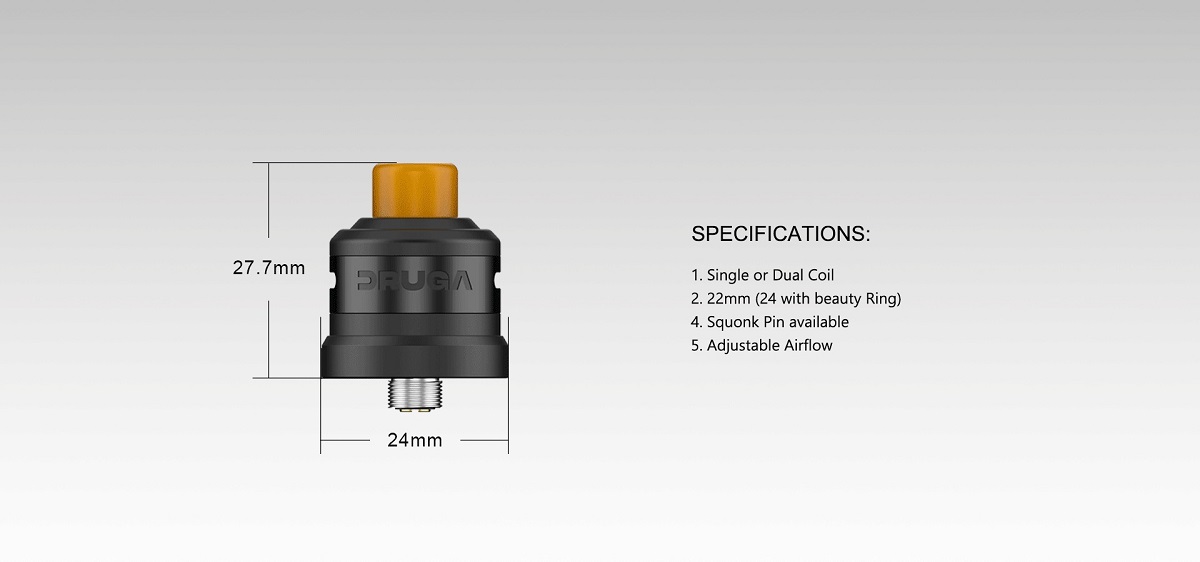 Augvape druga s 22mm rda augvape druga s rda $24. 90