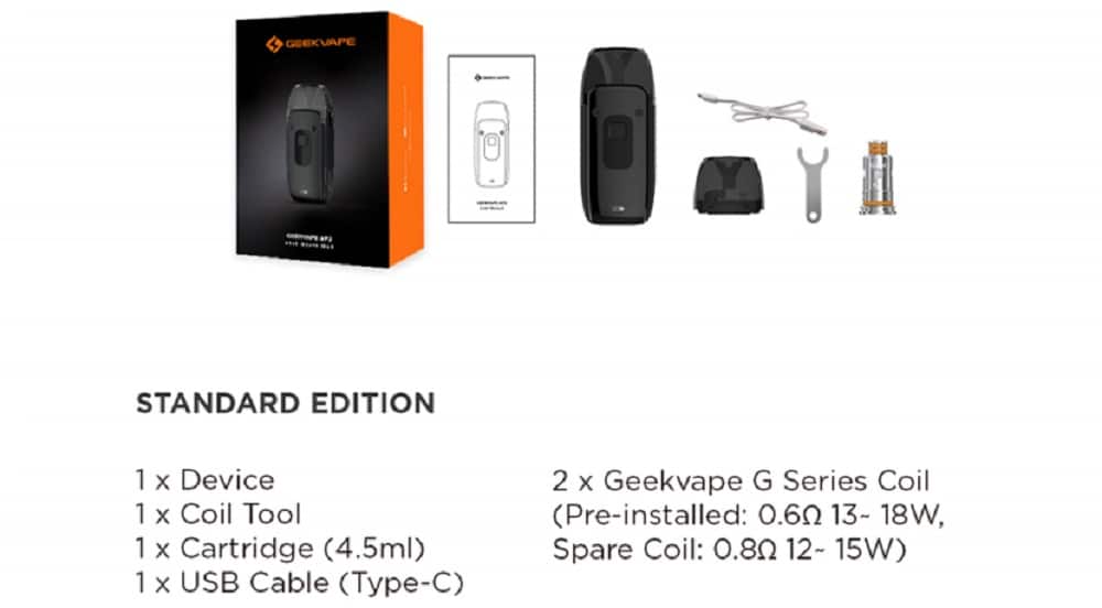 Geekvape ap2 pod kit geekvape ap2 (aegis pod 2) kit $15. 29 (usa)