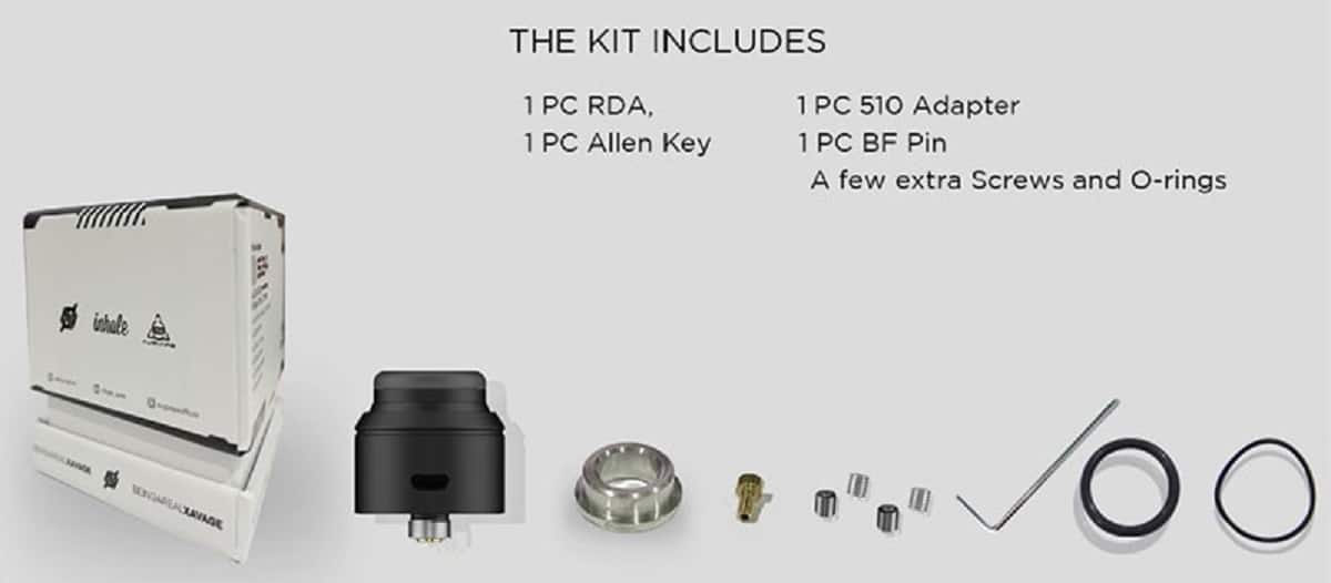 Augvape x inhale coils alexa s24 24mm rda augvape alexa s24 rda $29. 90