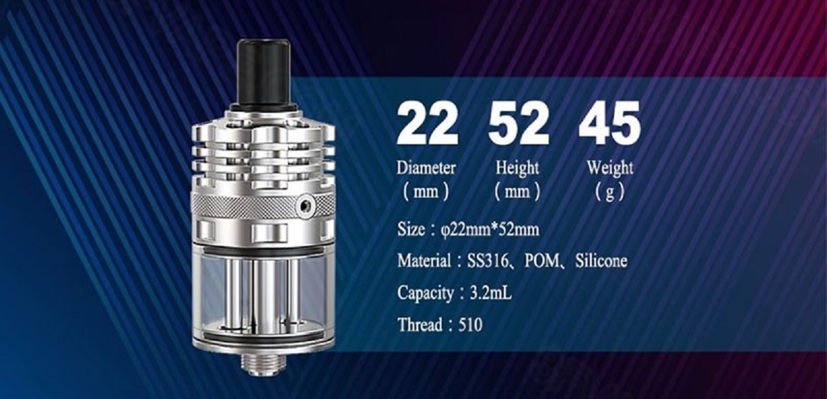 Ambition mods ripley 22mm rdta ambition mods ripley rdta $44. 99