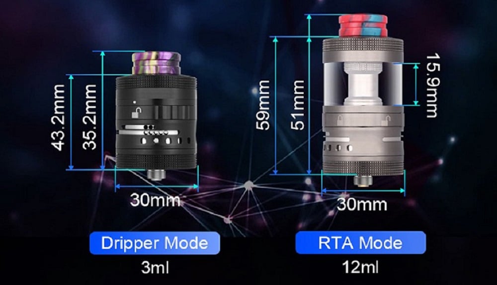 Steam crave aromamizer plus v3 rdta 30mm steam crave aromamizer plus v3 rdta $28. 99