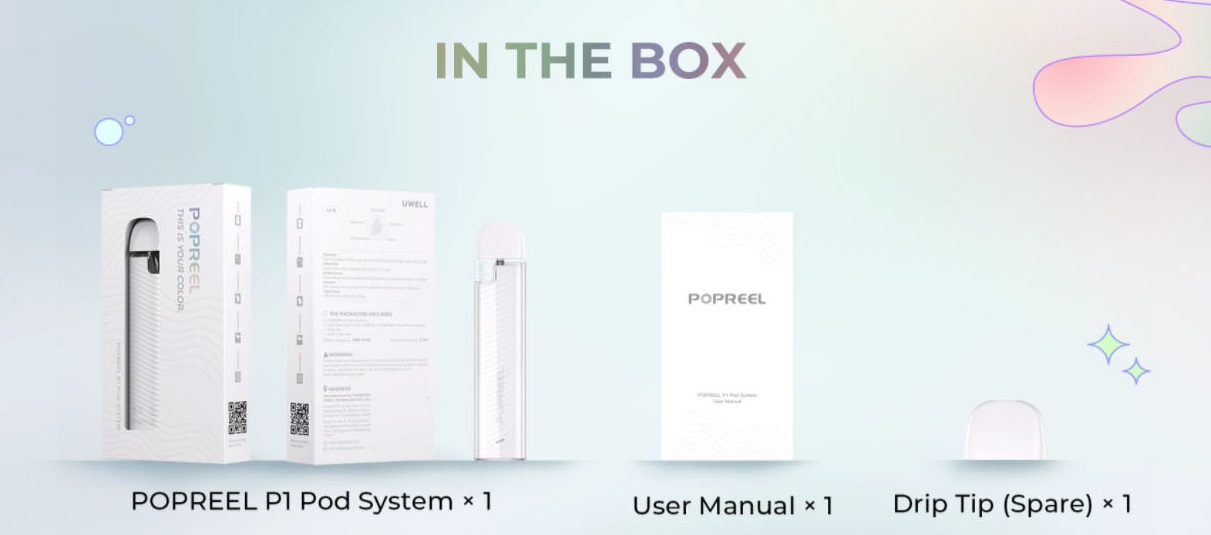 Uwell popreel p1 pod system kit uwell popreel p1 pod system $4. 96