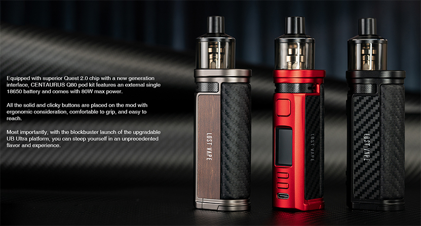 Lost Vape Centaurus Q80 Pod Mod Kit
