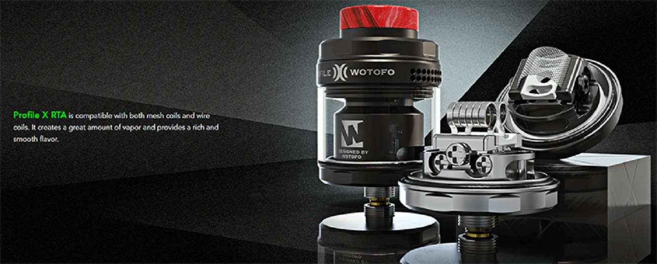 Wotofo profile x rta 28mm wotofo profile x rta $20. 99