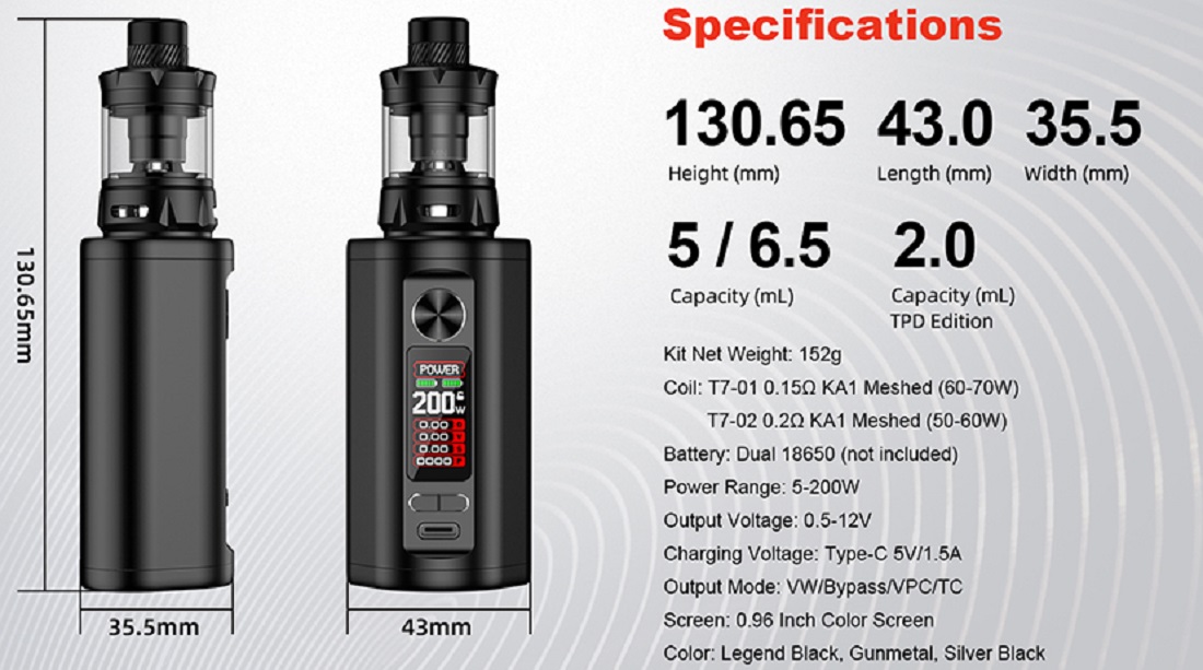 Hellvape hell200 box mod hellvape hell200 mod $34. 89 | 200w kit $49. 99