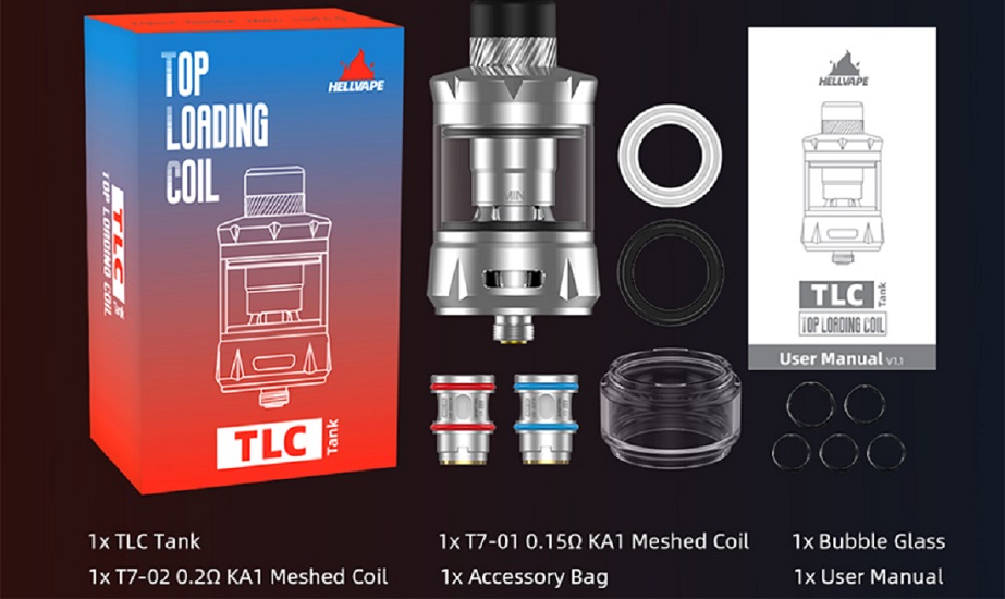 Hellvape tlc vape tank hellvape tlc tank $24. 99