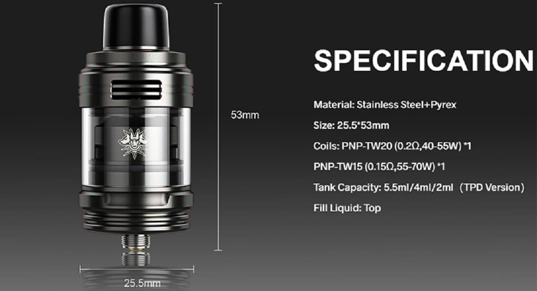 Voopoo uforce l sub ohm tank voopoo uforce-l tank $17. 62