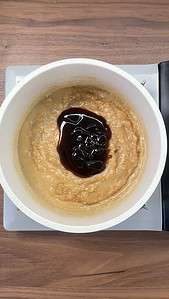 adding peanut butter and hoisin