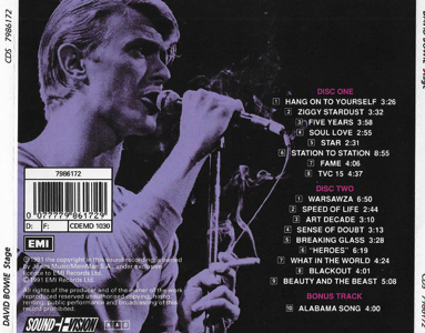 David Bowie stage album 1978 copy copy copy copy