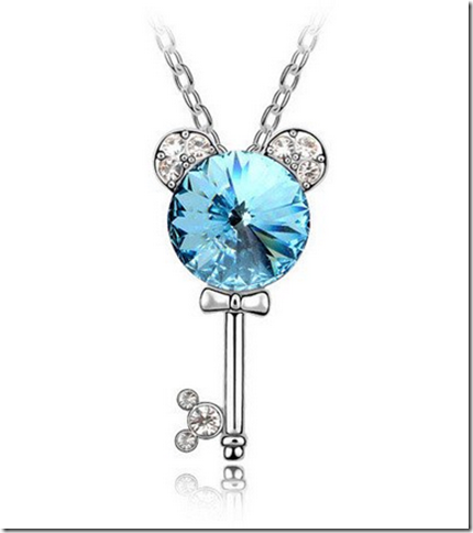 2015-01-13 03_33_41-Amazon.com_ Silver Swarovski Elements Crystal Diamond Accent Disney Key Pendant 
