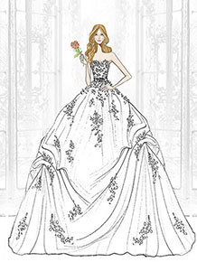 alfred-angelo-belle-274r-sketch