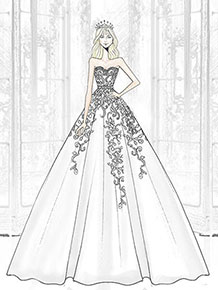 alfred-angelo-cinderella-272r-sketch