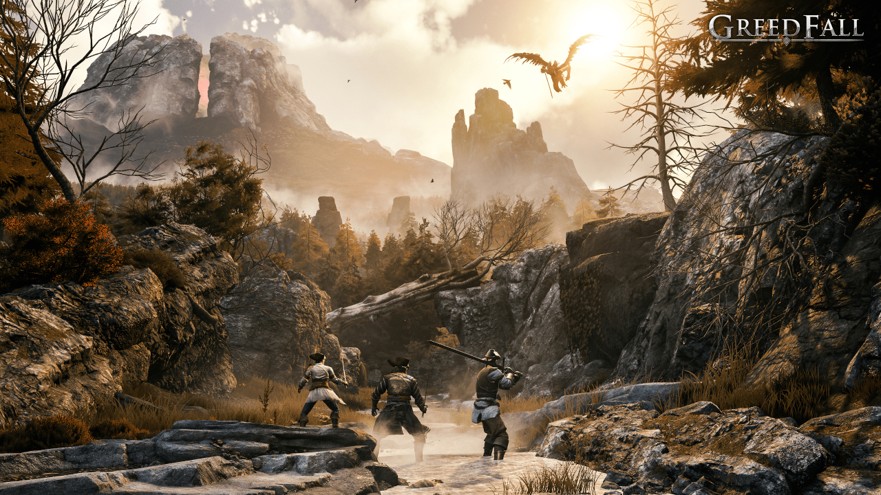 A screenshot from Greedfall