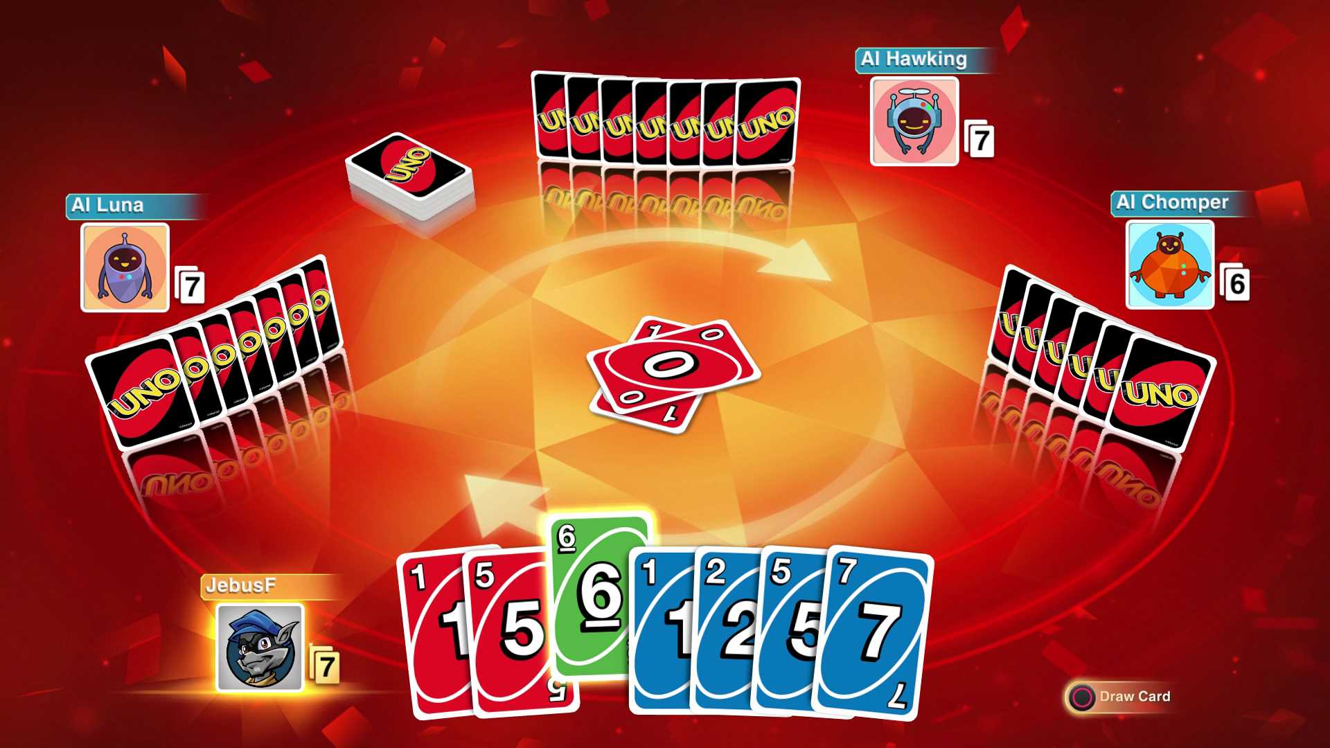 Uno standard deck
