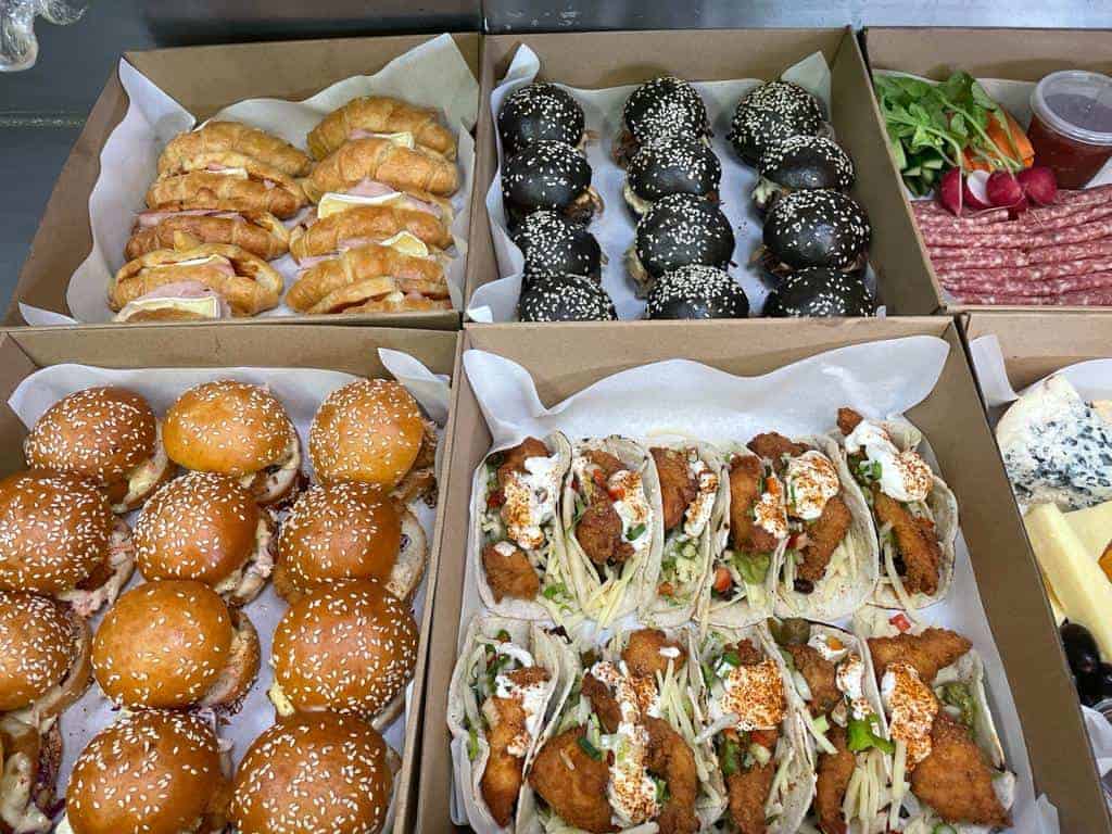 Delicious sandwiches, burgers, and baked treats perfect for any meal or snack.