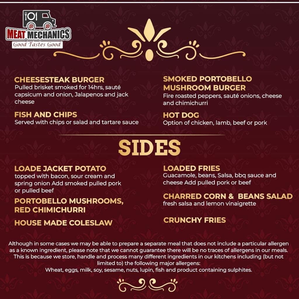 Delicious Meat Dishes and Sides at Meat Mechanics.