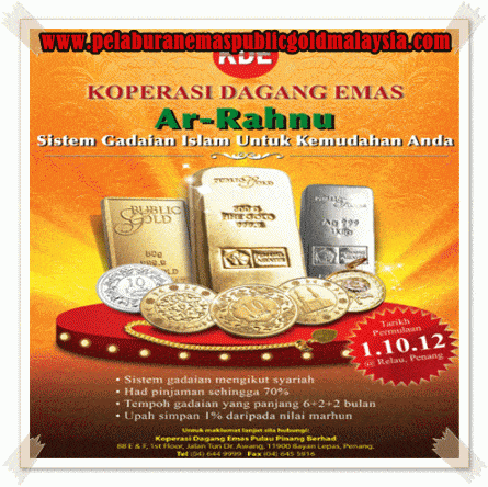 arrahnu gadai emas perak public gold