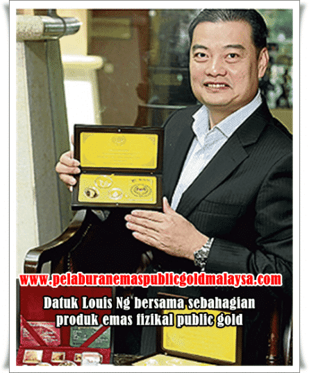 Produk emas Public Gold