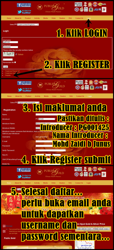 daftar mula melabur emas perak