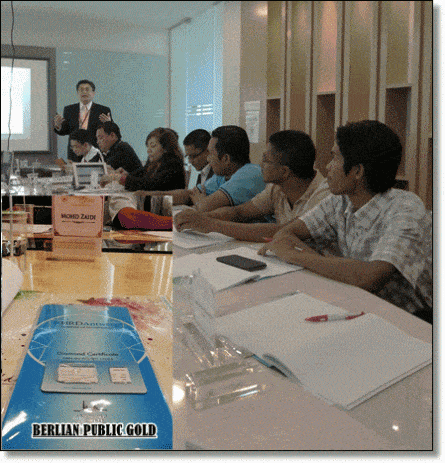 mesyuarat pengedar emas