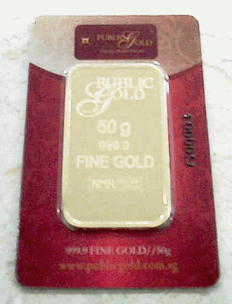 gold bar public gold singapore