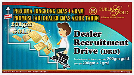 promosi jadi dealer emas baru